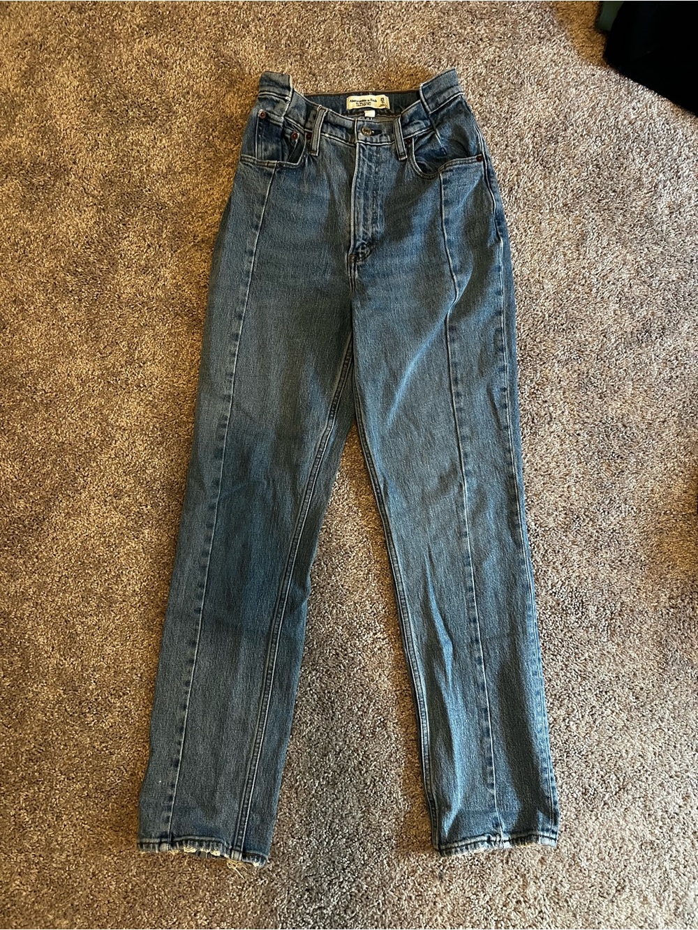 Abercrombie & Fitch Straight-Leg Women's Jeans